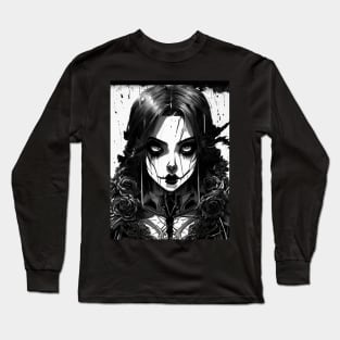 Mysterious Monochrome: Discover the Hidden Secrets of Black and White Art with Our Mesmerizing Collection Long Sleeve T-Shirt